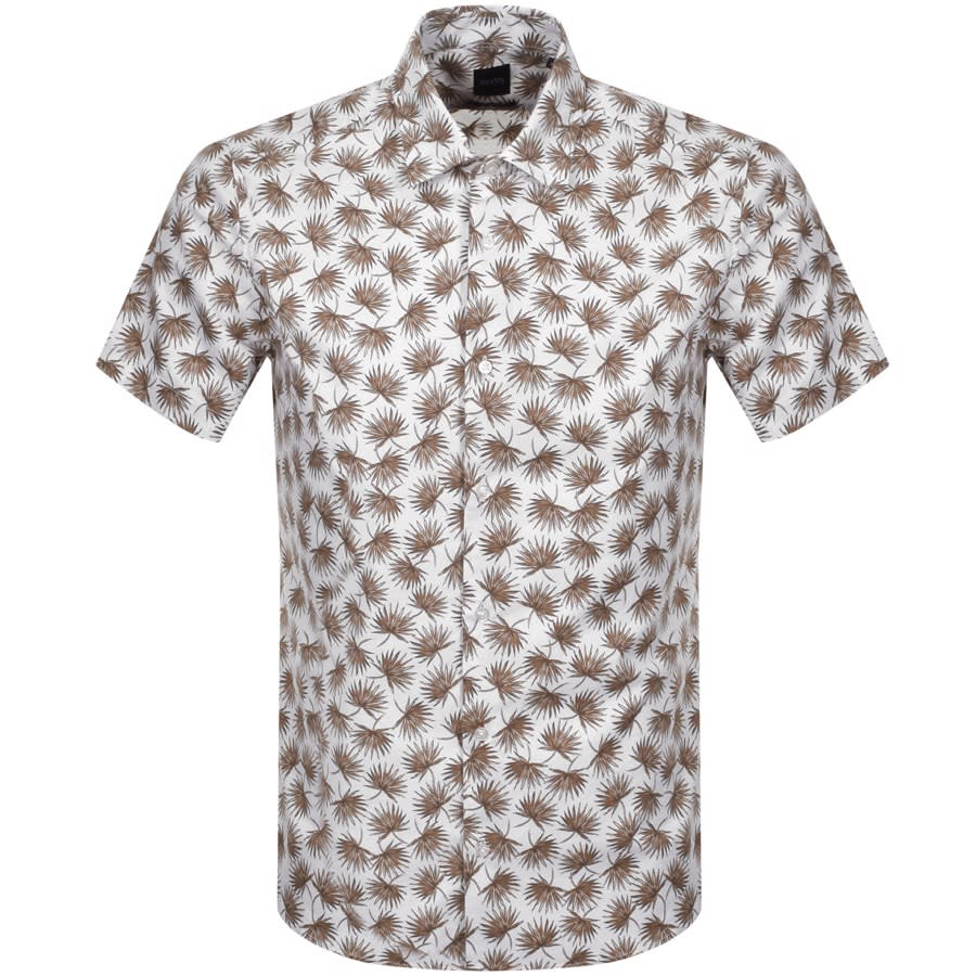 Alternative Image for ProductBOSS Rash Short Sleeved Shirt Brown1